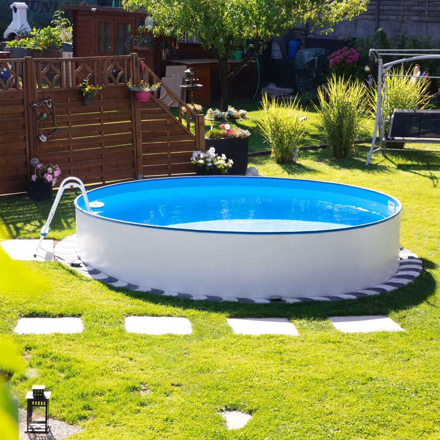 Piscina desmontable 350x120