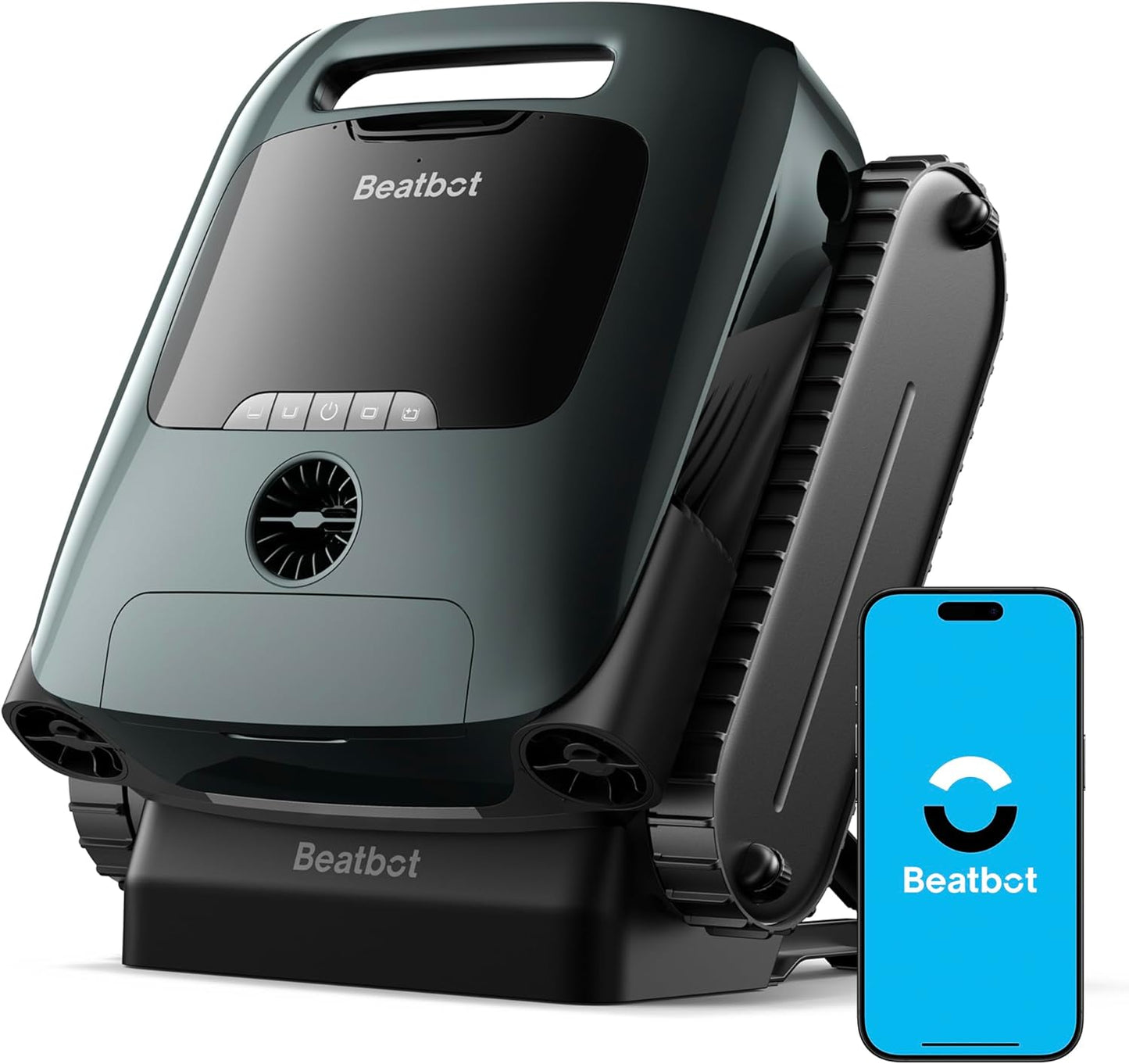 Pro Cordless Robotic limpiafondos inalámbrico, Limpia el Suelo, Las Paredes