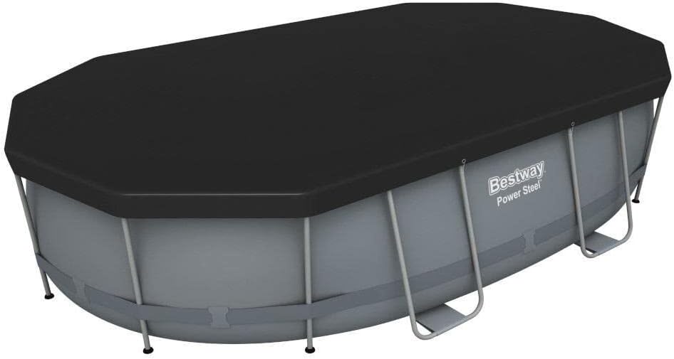 Piscina elevada de acero eléctrico 56448-3 de 488 x 305 x 107 cm&nbsp;