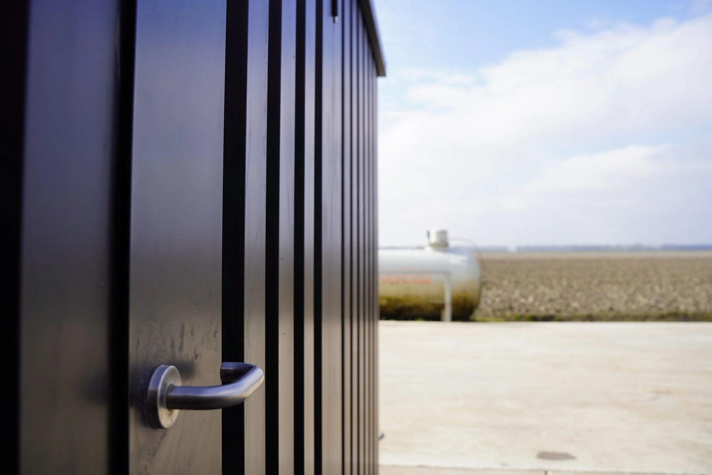 Contenedor de almacenamiento de 5 x 2 metros – con puerta doble&nbsp;