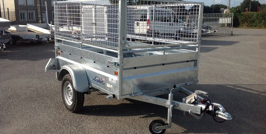 Remolque Lider de alta resistencia con 4 frenos – 750 kg de peso bruto vehicular – 200 x 134 cm – 1 eje