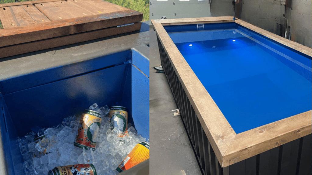 Contenedor Piscina 'One Tripper' de 20 pies y 6m